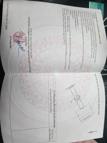 Bán lô đất trục chính kinh doanh Hoằng Cát cũ ( ngay sát đường đôi)