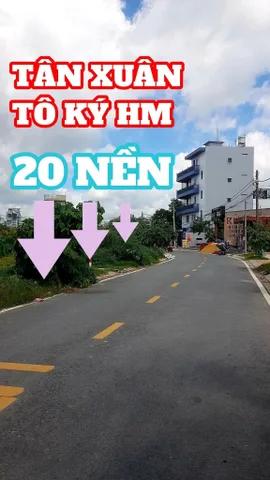 🛑 ĐẤTLỚN.COM giới thiệu nhiều dự án đất nền sổ đã có pháp lý chuẩn: Bán đất 110m² nền đẹp nhựa VIP Tân Xuân Hóc Môn quý khách còn chọn lựa