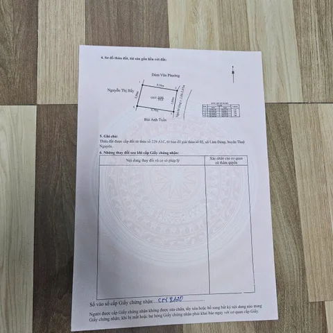 Bán 55.6 m Sú 1 Lâm Động đường ô tô thông.L/h:076.231.9990 Thúy