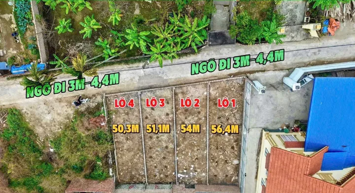 Bán 4 Lô F0 Thiên Hương thôn 3 Thiên Hương đường thông rộng rãi . L/h:076.231.9990 e Thuý