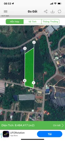 Bán đất 8016.5m² có sẵn 300m² thổ cư ngang 45m giá 96 tỷ tại Đường Phường 7 Phường Lang Biang - Đà Lạt