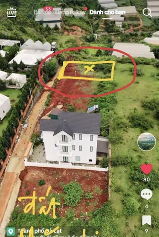 Bán đất 295m² full thổ cư ngang 11m giá 5.4 tỷ tại Phường Lang Biang - Đà Lạt
