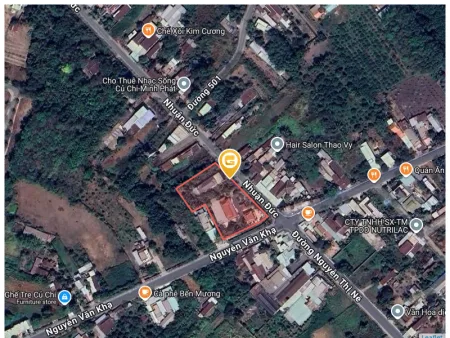 Bán đất 1462m² giá 25.5 tỷ Xã Nhuận Đức