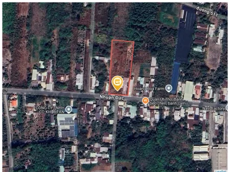 Bán đất 332m² có sẵn 200m² thổ cư ngang 5m giá 8.5 tỷ tại Xã Nhuận Đức