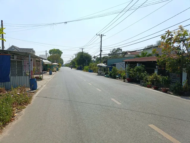 Bán đất mặt tiền đường Nguyễn Kim Cương, Tân Thạnh Đông Củ Chi, 456m², 10.1x45m, Vị trí VIP ngay ngã tư Hồ Văn Tắng, thuận tiện kinh doanh buôn bán