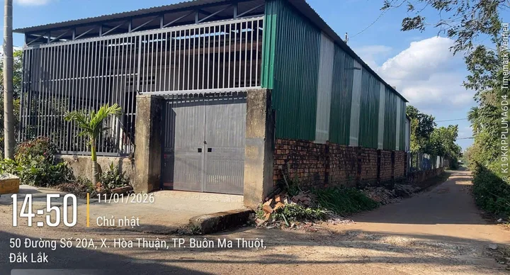 ĐẤT MT ĐƯỜNG 3A HOÀ THUẬN - P TÂN AN