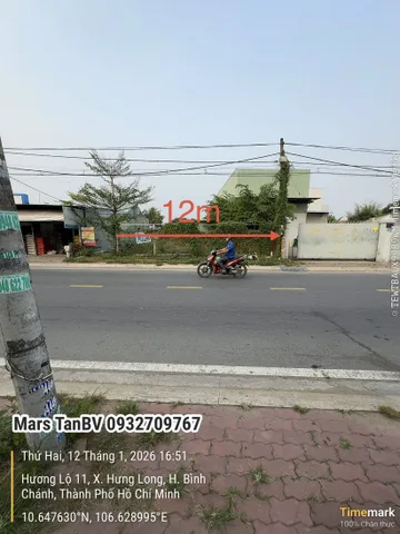 BÁN ĐẤT BÌNH CHÁNH – XÃ HƯNG LONG