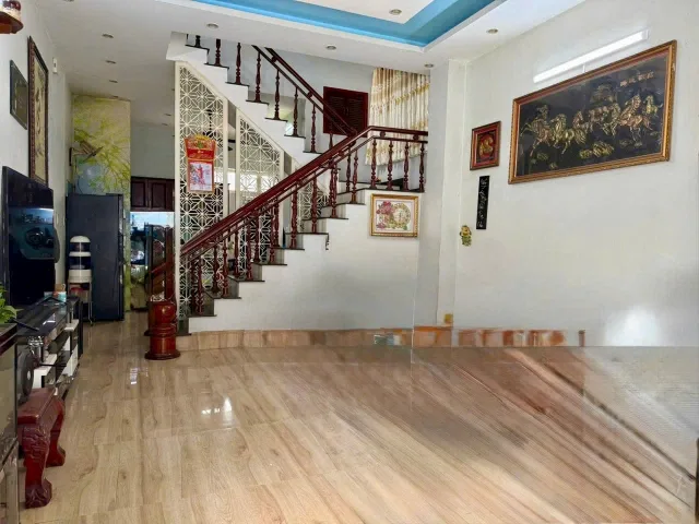 🚗 BÁN NHÀ 3 TẦNG - 61M2(5*12.5), HOÀN CÔNG, 3PN, 3 WC, KHÔNG QH - NHÀ HẺM XE HƠI - NGAY QL1K, LÀNG ĐHQG LINH XUÂN, THỦ ĐỨC, (6)