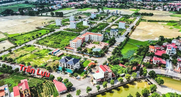Bán đất đấu giá kim chân mặt chính đường trần lựu 284m2 mặt 12m tây nam giá 11.2 tỷ