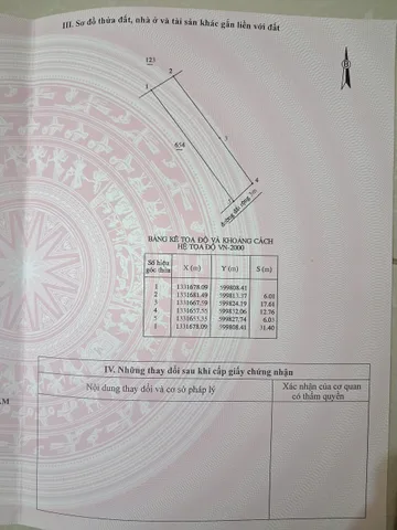 Bán đất 184.7m² ngang 6m giá 1.2 tỷ Xã Cam Lâm