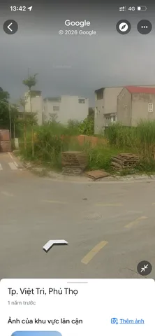 Bán đất 90m² ngang 5m giá 5.3 tỷ Phường Việt Trì