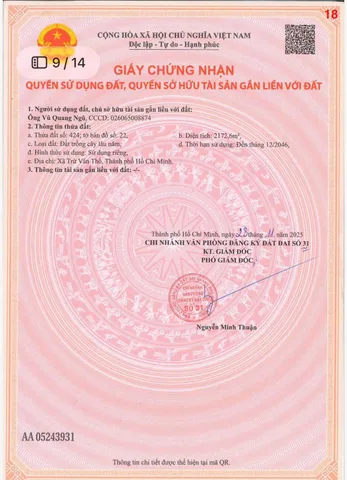 Đất xào TPHCM 2000m2 có sẵn vườn cây ăn trái