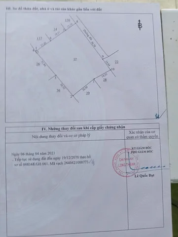 Bán đất 2833.2m² có sẵn 5m² thổ cư ngang 60m giá 10 tỷ tại Xã Long Thành