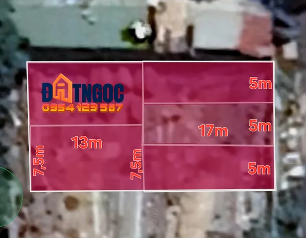 🟥Khu phân lô sổ mới 5 nền đất 7,5x13~95m² full thổ giá 5,2 tỷ gọi Đất Ngọc có giá riêng cho bạn tại Đường Tiền Lân 15 Xã Bà Điểm