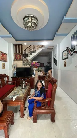 Bán nhà 3 Tầng, Hẻm ôtô, DT: 56m² có sẵn 42m² thổ cư ngang 4m giá 6.5 tỷ tại Phường Bình Hưng Hòa