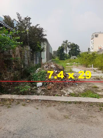 Bán lô đất An Phú Đông 9 Quận 12 – Ngang 7.4m, vị trí giáp Gò Vấp, tiềm năng tăng giá mạnh