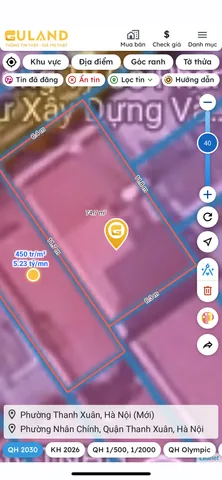 Bán nhà Nguỵ Như Kon Tum, Thanh Xuân 75m² full thổ cư ngang 6,2m giá 29.8 tỷ tại Phường Thanh Xuân