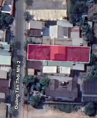 Bán đất 392,6m² có sẵn 250m² thổ cư ngang 9,5m giá 12 tỷ tại Xã Xuân Thới Sơn