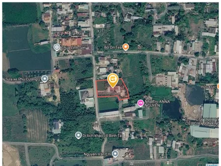 Bán đất 2348.7m² có sẵn 130m² thổ cư ngang 5m giá 1.35 tỷ tại Xã Đức Hòa