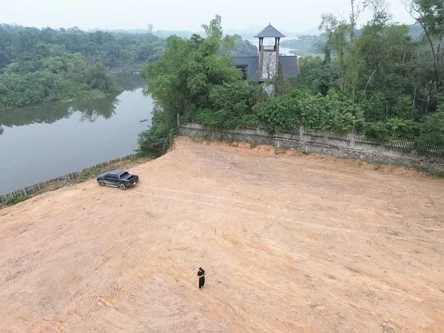 Lô đất tại Lương Sơn Hòa Bình có view hồ 46m giá chỉ hơn 3tr/m2