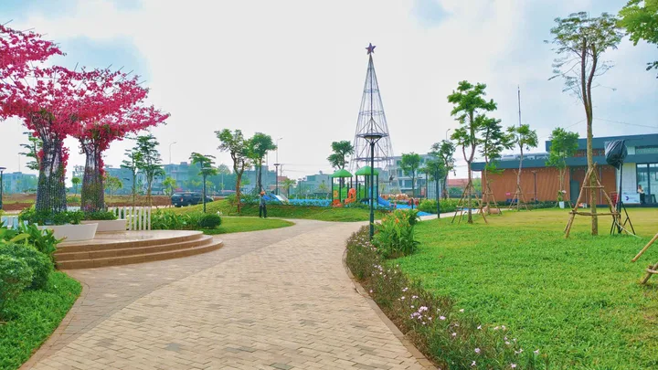 ĐẤT THỔ CƯ 100M2 ĐỐI DIỆN CÔNG VIÊN 2.7HA KHU ĐÔ THỊ TRUNG TÂM HÀNH CHÍNH DẦU GIÂY