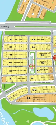 Bán gấp đất dự án Thế Kỷ lô F2 dt 102.5m² full thổ cư ngang 5m giá 21 tỷ Bình Trưng Tây Q2 cũ
