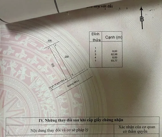 Bán đất 507m² có sẵn 100m² thổ cư ngang 8m giá 136.89 tỷ tại Xã Châu Đức