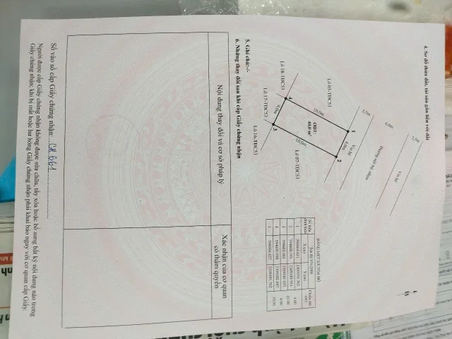 🔥 HÀNG HIẾM LÔ ĐẤT ĐẸP TĐC XI MĂNG – HỒNG BÀNG – 40M, GIÁ CHỈ 3,27 TỶ 🔥