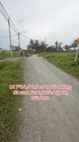 Bán đất thổ cư , đường đá xanh 5m xã Đức Lập Hạ dt 241m2 giá 1,4 tỷ