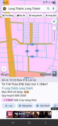 Bán đất 2639m² ngang 39m giá 12 tỷ tại Xã Long Thành