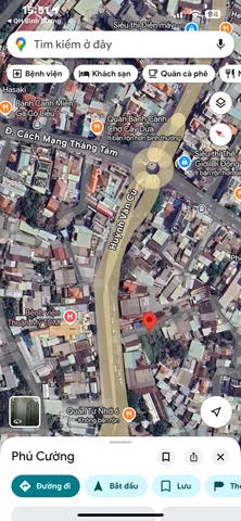 Đất Phú Cường ngay Chợ Cây Dừa,BV Thuận Mỹ (phường Thủ Dầu Một-TP.HCM) Huỳnh Văn Cù vào đúng 15m,đường oto 4 chỗ