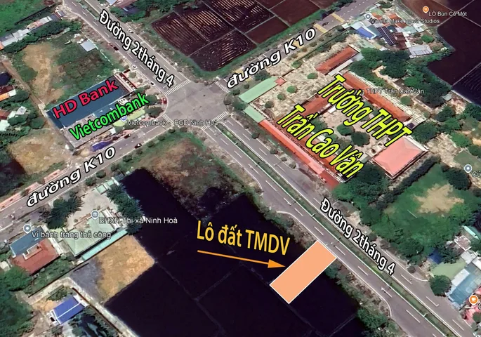 Bán đất 130m² ngang 5m giá 3.9 tỷ tại Phường Ninh Hòa