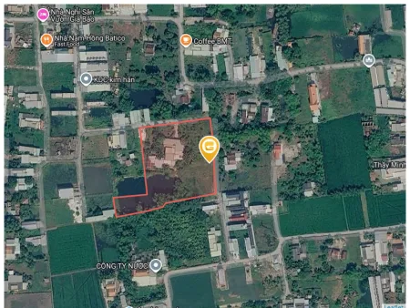 Bán đất 7487.7m² có sẵn 150m² thổ cư ngang 5m giá 1.1 tỷ tại Xã Mỹ Hạnh