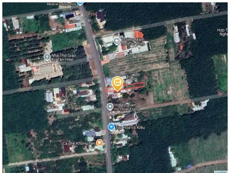 Bán đất 635.8m² có sẵn 100m² thổ cư ngang 6m tại Xã Phước Thành