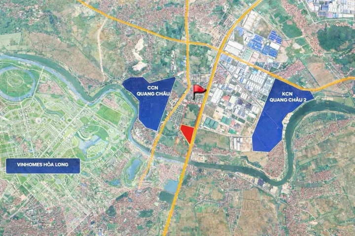Bán đất dãy k1 đồng lớn quang châu 72m2 mặt 4m tây bắc sẵn nhà cấp 4 giá 3.7 tỷ