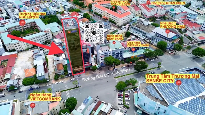 👉24 triệu 180 - CHO THUÊ VĂN PHÒNG 93m2 CỦA TÒA NHÀ SHB, MẶT TIỀN ĐƯỜNG ĐẠI LỘ HÒA BÌNH