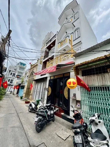 Bán nhà 4 Tầng, Hẻm Xe Hơi, DT: 48m² full thổ cư ngang 4m giá 5.85 tỷ tại Phường Bình Trị Đông