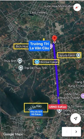 Mặt tiền đường bê tông, hẻm cấp 1 cách đường Ywang đúng 60 m