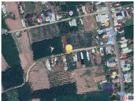Bán đất 287m² có sẵn 100m² thổ cư ngang 5m tại Xã Phước Thành