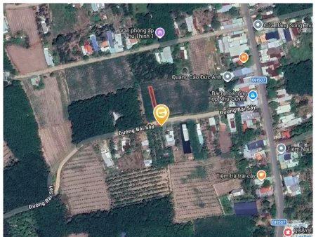 Bán đất 285m² có sẵn 100m² thổ cư ngang 5m giá 550 triệu tại Xã Phước Thành
