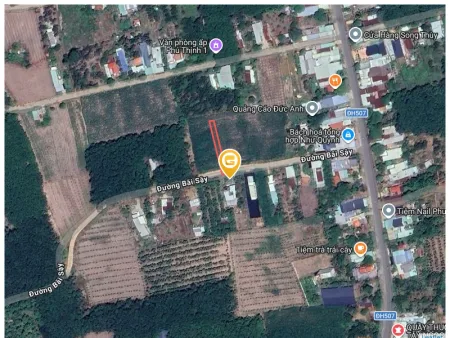 Bán đất 283.5m² có sẵn 100m² thổ cư ngang 5m tại Xã Phước Thành