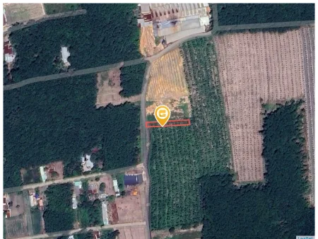 Bán đất 444.2m² có sẵn 100m² thổ cư ngang 6m tại Xã Phước Thành