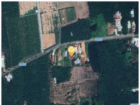 Bán đất 258.6m² có sẵn 100m² thổ cư ngang 6m giá 680 triệu tại Xã Phước Thành
