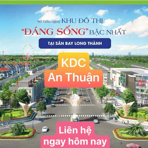 Bán lô góc 2 mặt tiền cực đẹp giá tốt nhất thị trường KDC An Thuận Long Thành Đồng Nai - 0937012728