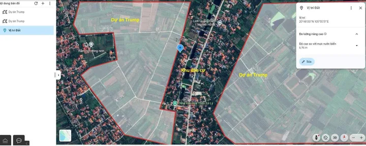 SIÊU PHẨM VIEW HỒ ĐƯỜNG NHỰA PHỐ CHÂU NINH SÁT D.Á TRUMP 125M2 MT 5M GIÁ 3.3 TỶ