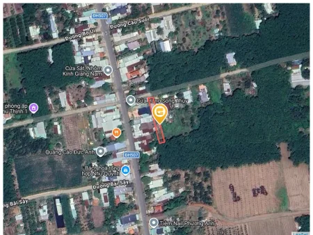 Bán đất 539m² có sẵn 100m² thổ cư ngang 6m tại Xã Phước Thành