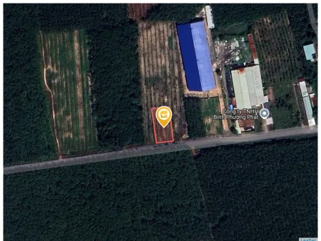 Bán đất 1249.8m² có sẵn 300m² thổ cư ngang 25m giá 3.5 tỷ tại Xã Dầu Tiếng