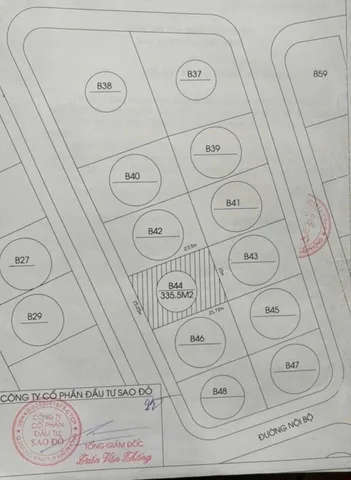 [SVIP] Bán đất biệt thự Sao Đỏ 335m² full thổ cư ngang 15m giá 14 tỷ tại Đường Số 13 Phường Hưng Đạo
