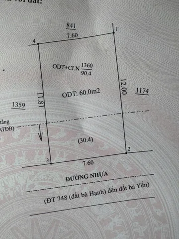Bán nhà an điền nhánh DT748. Diện tích nhà 7,6x12m có cổng hàng rào đầy đủ