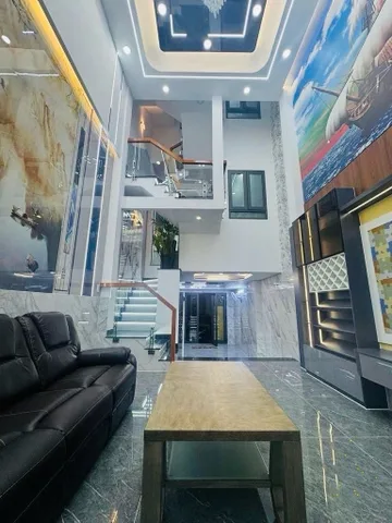 BÁN NHÀ GẤP TẾT GẦN LÊ VĂN QUỚI ,Nhà mới xây 5 TẦNG, Ô TÔ NGỦ TRONG NHÀ (4x14), GIÁ 6.9 TỶ